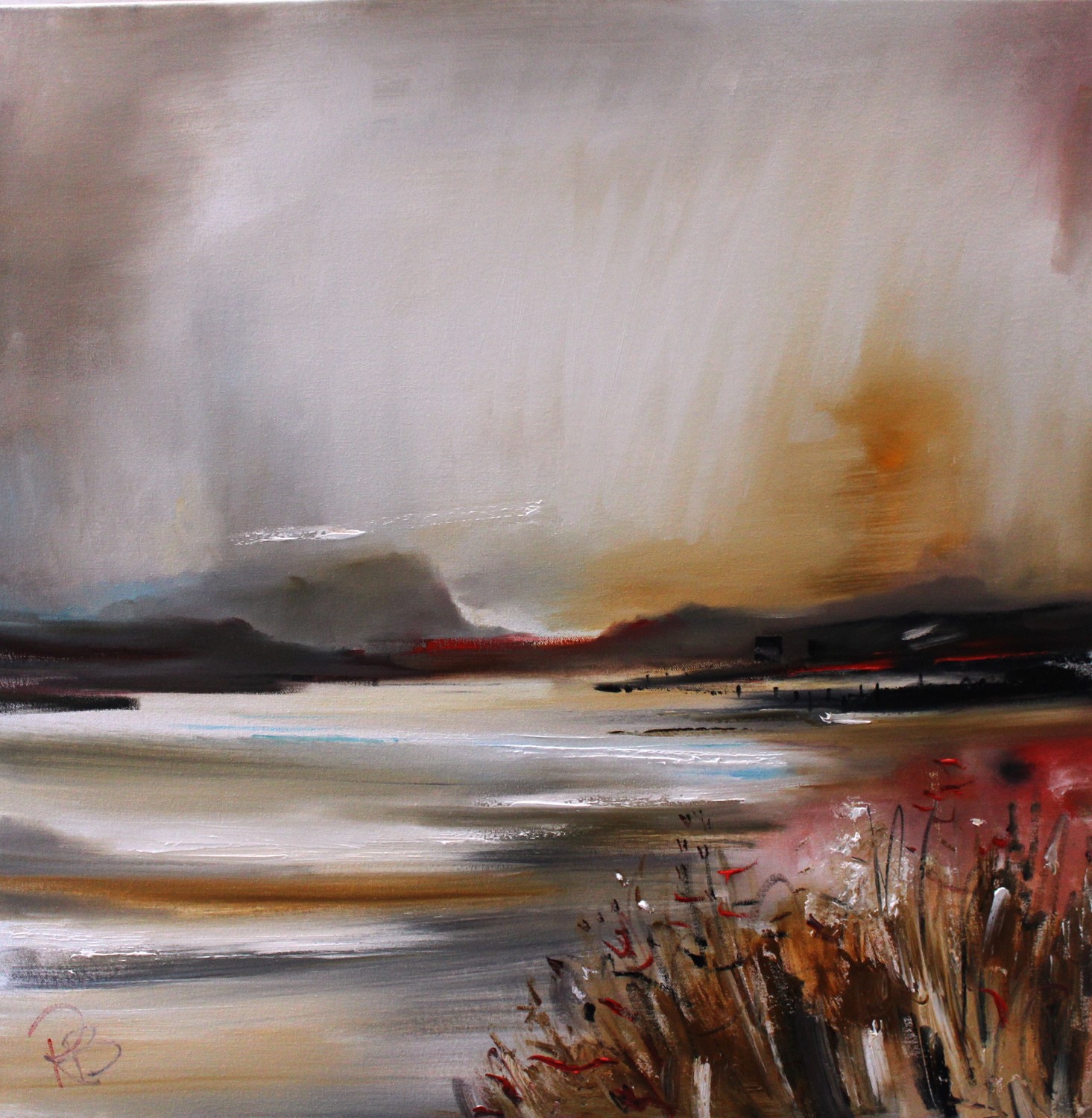 'Mist over the Headland' by artist Rosanne Barr